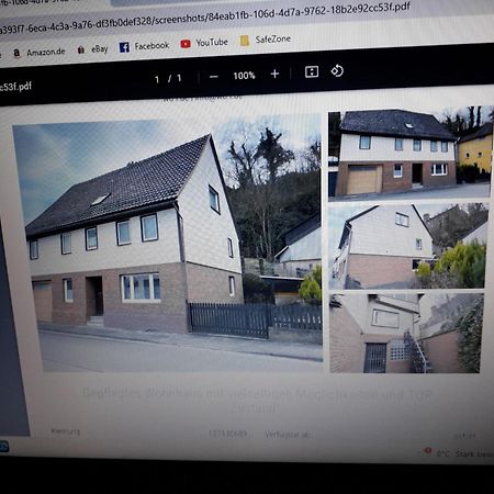 Geraeumiges Ferienhaus Beverungen Exterior photo
